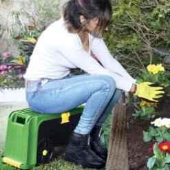 Gartenhocker 'Roll’n‘Kneel', Tragkraft 100 Kg -Stilvoller Gartenbedarfsladen 0920600538 Roll N Kneel 4in1 Gartenhocker TK 100kg 1 118897