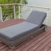 OUTFLEXX Rollliege, Grau, Polyrattan, 200x70x27,5cm, Rückenlehne 5-fach Verstellbar -Stilvoller Gartenbedarfsladen 1 18367.jpg