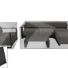OUTFLEXX Premium Abdeckhaubenset Für Lounge, Z.B. 20746/ 20753, 2-tlg., Wasserbeständig, Schwarz -Stilvoller Gartenbedarfsladen 1 21457.jpg