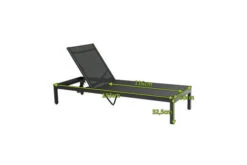 OUTFLEXX Rollliege, Anthrazit Matt, Aluminium, 193x60x32,5cm, Rückenlehne Verstellbar -Stilvoller Gartenbedarfsladen 21771 5.jpg