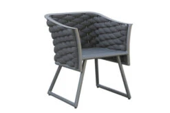 OUTFLEXX Oranger Blossom Sessel, Anthrazit, Aluminium/XL Rope, 60x62x75 Cm, Inkl. Polster -Stilvoller Gartenbedarfsladen 22307 3.jpg