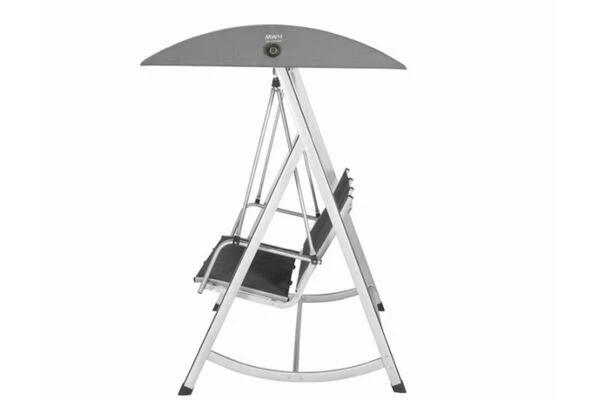 MWH Elements Hollywoodschaukel, Silber/anthrazit, Alu/Textil, 3-Sitzer, 209 X 113 X 171 Cm 4 MWH Elements Hollywoodschaukel, Silber/anthrazit, Alu/Textil, 3-Sitzer, 209 X 113 X 171 Cm – Bild 2