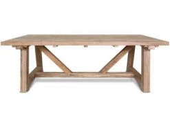 OUTFLEXX Esstisch XXL, Natur, Recyceltes FSC®-Teakholz, 220x110cm, Rustikal Gebürstet, Tischplattenstärke 4cm -Stilvoller Gartenbedarfsladen 2 15864.jpg