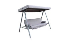 OUTFLEXX 3-Sitzer Hollywoodschaukel, Grau/anthrazit, Stahl/Polyester, 233x135 Cm, Mit Liegefunktion -Stilvoller Gartenbedarfsladen 2 20117.jpg