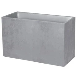 Pflanzkasten 'Basalt Hutch High', Betongrau, 99,5 X 39,5 X H 60 Cm