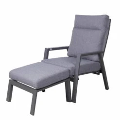 Kölle Sessel 'Australien', Alu, Polyester, Rücken Verstellbar -Stilvoller Gartenbedarfsladen 3910302460 und 3910302461 Jumbo Australien und hocker Jumbo Australien 70249