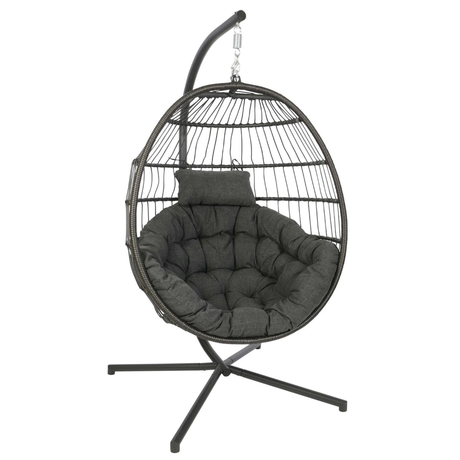 Hängesessel Meran, Kunstrattan, Alurahmen, Faltbar, 128 X 95 X 95 Cm 3 Hängesessel Meran, Kunstrattan, Alurahmen, Faltbar, 128 X 95 X 95 Cm