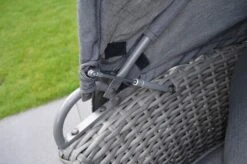 OUTFLEXX Sonneninsel, Grau, Polyrattan, Halbrund, 193 X 104 X 74 Cm, Hocker Drehbar, Dach Klappbar -Stilvoller Gartenbedarfsladen 3 16110.jpg