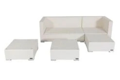 OUTFLEXX Loungemöbel-Set, Weiß, Polyrattan, 5 Personen, Wasserfeste Kissenbox, Inkl. Kaffeetisch 10 OUTFLEXX Loungemöbel-Set, Weiß, Polyrattan, 5 Personen, Wasserfeste Kissenbox, Inkl. Kaffeetisch -Stilvoller Gartenbedarfsladen 3 18228 BOX B.jpg