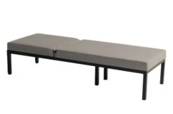 HARTMAN Eva Loungeliege, Flanelle, Sunbrella, 195 X 70 X 45 Cm, Rückenlehne Verstellbar, Hohe Liegefläche -Stilvoller Gartenbedarfsladen 3 20467.jpg