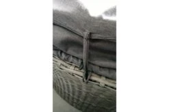 OUTFLEXX Sonneninsel, Grau, Polyrattan, Halbrund, 193 X 104 X 74 Cm, Hocker Drehbar, Dach Klappbar -Stilvoller Gartenbedarfsladen 4 16110.jpg