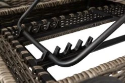 OUTFLEXX Rollliege, Grau, Polyrattan, 200x70x27,5cm, Rückenlehne 5-fach Verstellbar -Stilvoller Gartenbedarfsladen 4 18367.jpg