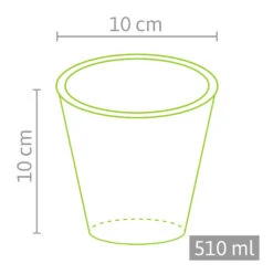 10 X 10 Cm Anzuchttopf Rund (810 Stück) | Anzuchttöpfe Von Fertil -Stilvoller Gartenbedarfsladen 537175 10 x 10 cm Anzuchttoepfe rund 810 Stueck 513 C 2