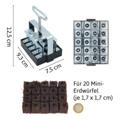 Erdballenpresse Micro 20 Soil Blocker | Erdtopfpressen Von Ladbrooke Soil Blockers -Stilvoller Gartenbedarfsladen 551990 Erdballenpresse Micro 20 Soil Blocker LADMIC20 lsb 3