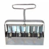 Erdballenpresse Mini 4 Soil Blocker Mit Kleinen Dübeleinsätzen | Erdtopfpressen Von Ladbrooke Soil Blockers -Stilvoller Gartenbedarfsladen 551991 Erdballenpresse Mini 4 Soil Blocker LADMIN4 lsb 1