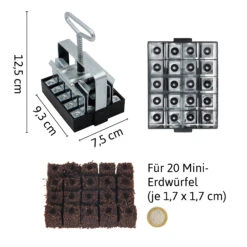 Erdballenpressen Maxi Set | Erdtopfpressen Von Ladbrooke Soil Blockers -Stilvoller Gartenbedarfsladen 556238 Erdballenpressen Maxi Set 2000 0981 3