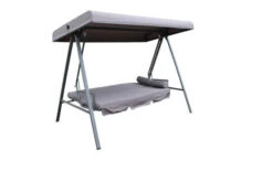 OUTFLEXX 3-Sitzer Hollywoodschaukel, Grau/anthrazit, Stahl/Polyester, 233x135 Cm, Mit Liegefunktion -Stilvoller Gartenbedarfsladen 8 20117.jpg