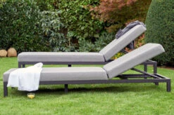 HARTMAN Eva Loungeliege, Flanelle, Sunbrella, 195 X 70 X 45 Cm, Rückenlehne Verstellbar, Hohe Liegefläche -Stilvoller Gartenbedarfsladen 8 20467.jpg