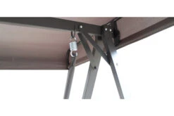 OUTFLEXX 3-Sitzer Hollywoodschaukel, Grau/anthrazit, Stahl/Polyester, 233x135 Cm, Mit Liegefunktion -Stilvoller Gartenbedarfsladen 9 20117.jpg